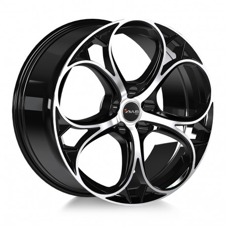 Cerchi in lega Avus AC-520 9.0x19 Black Polished
