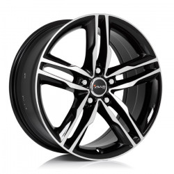 Cerchi in lega Avus AF6 8.5x19 Black Polished