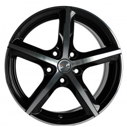 Cerchi in lega Avus AF8 7.5x17 Black Polished