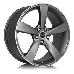 Cerchi in lega Avus AF10 10.0x20 Matt Anthracite Polished