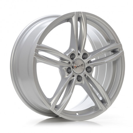 Cerchi in lega Avus AF15 7.5x17 Hyper Silver