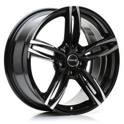Cerchi in lega Avus AF15 8.5x19 Black Polished