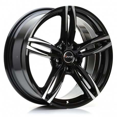 Cerchi in lega Avus AF15 8.5x19 Black Polished
