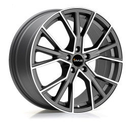 Cerchi in lega Avus AF18 9.5x22 Matt Anthracite Polished