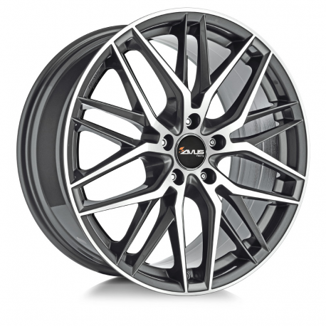 Cerchi in lega Avus AF19 - RW 0.1 7.5x17 Anthracite Polished