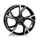 Cerchi in lega Avus AF20 9.5x21 Black Polished