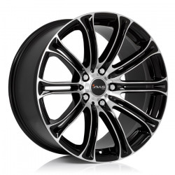 Cerchi in lega Avus AC-MB1 8.5x19 Black Polished