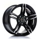 Cerchi in lega Avus AC-MB3 8.5x18 Black Polished