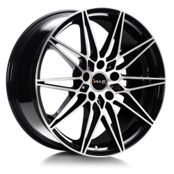 Cerchi in lega Avus AC-MB5 8.0x18 Black Polished