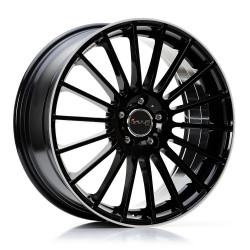 Cerchi in lega Avus AC-M03 8.0x19 Black Polished Lip