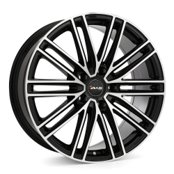 Cerchi in lega Avus AC-M08 10.0x20 Black Polished