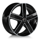 Cerchi in lega Avus AC-V51 6.5x16 Black Polished