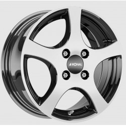 Cerchi in lega Ronal CA2 6.0x14 Jet Black Front Cut