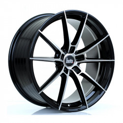 Cerchi in lega Bola B19 8.5x19 Gloss Black Polished Face