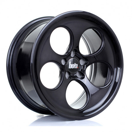 Cerchi in lega Bola B5 9.5x18 Black Brushed Polished Face