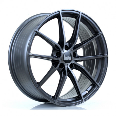 Cerchi in lega Bola FLC 8.5x20 Titanium Brushed