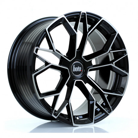 Cerchi in lega Bola FLF 9.0x18 Gloss Black Polished Face