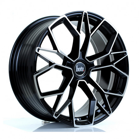 Cerchi in lega Bola FLF 8.5x19 Gloss Black Polished Face