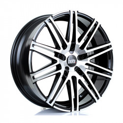 Cerchi in lega Bola B20 8.0x20 Black Polished Face