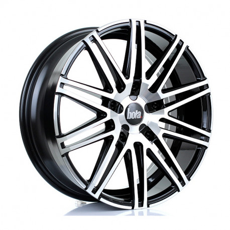 Cerchi in lega Bola B20 8.0x20 Black Polished Face
