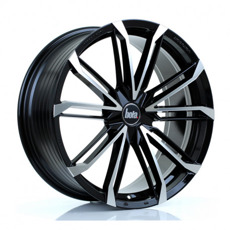 Cerchi in lega Bola B23 8.5x20 Gloss Black Polished Face