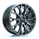 Cerchi in lega Bola B24 8.0x18 Gloss Gunmetal Polished Face