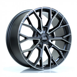 Cerchi in lega Bola B24 8.5x20 Gloss Gunmetal Polished Face