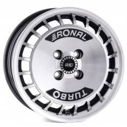 Cerchi in lega Ronal R10 TURBO 7.0x15 Black Front Cut
