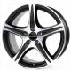 Ronal R56 7.0x17 Matt Black Front Cut