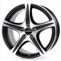 Ronal R56 7.0x17 Matt Black Front Cut