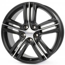 Ronal R57 7.0x17 Matt Black Front Cut