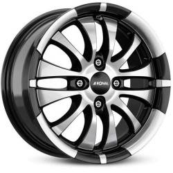 Cerchi in lega Ronal R59 7.0x16 Jet Black Front Cut