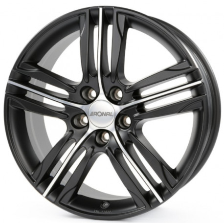 Cerchi in lega Ronal R57 7.5x17 Matt Black Front Cut