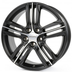 Cerchi in lega Ronal R57 7.5x19 Matt Black Front Cut
