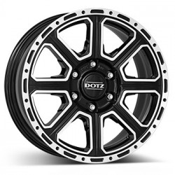 DOTZ Kalahari Dark 8.0x17 Black Polished