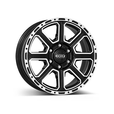 DOTZ Kalahari Dark 8.0x17 Black Polished