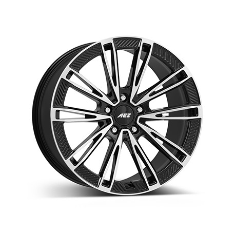 Cerchi in lega AEZ Alaska Dark 11.0x20 Black Polished