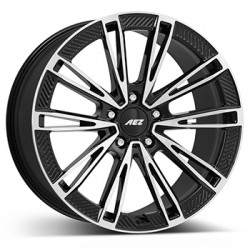 Cerchi in lega AEZ Alaska Dark 11.5x21 Black Polished