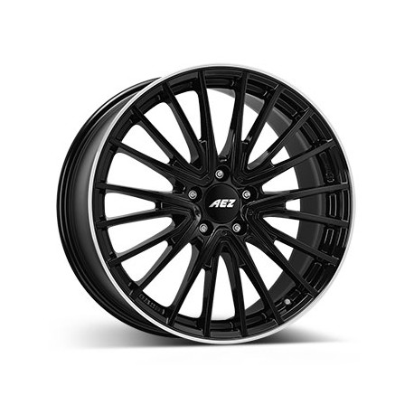 Cerchi in lega AEZ Berlin Black 7.5x18 Black Polished Lip
