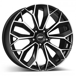 Cerchi in lega AEZ Leipzig Dark 9.0x20 Black Polished