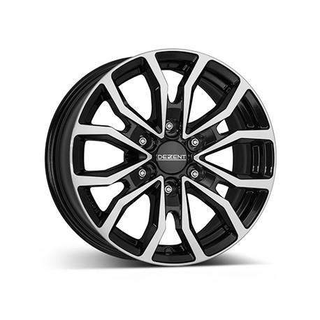Cerchi in lega Dezent Kc Dark 8.0x18 Black Polished