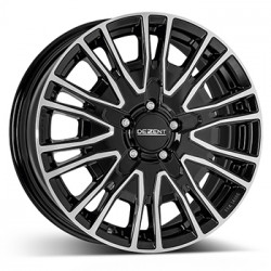 Cerchi in lega Dezent Ke Dark 7.5x18 Black Polished