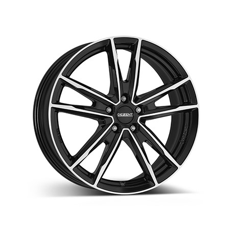 Cerchi in lega Dezent Kf Dark 6.5x16 Black Polished