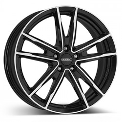 Cerchi in lega Dezent Kf Dark 6.5x17 Black Polished