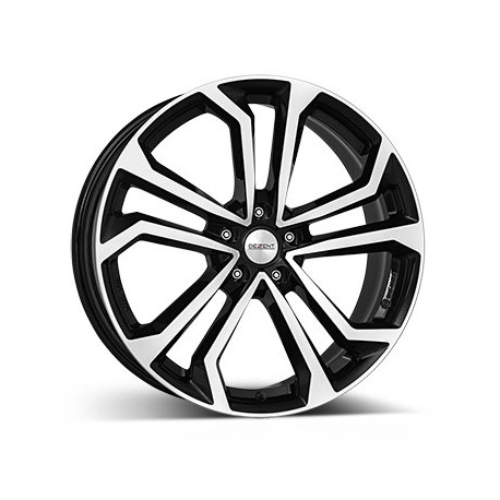 Cerchi in lega Dezent Ta Dark 7.5x18 Black Polished