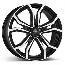 Cerchi in lega Dezent Tv Dark 7.0x17 Black Polished