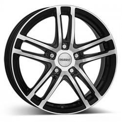 Cerchi in lega Dezent Tz Dark 6.5x16 Black Polished