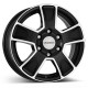 Cerchi in lega Dezent Van Dark 6.5x16 Black Polished