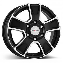 Cerchi in lega Dezent Van Dark 6.5x16 Black Polished