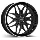 Cerchi in lega DOTZ Longbeach Dark 10.0x20 Black Polished Lip